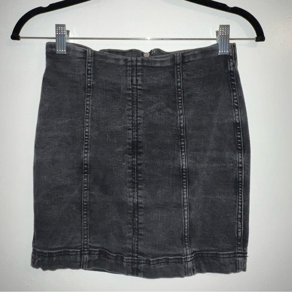 Free People Denim Skirt
